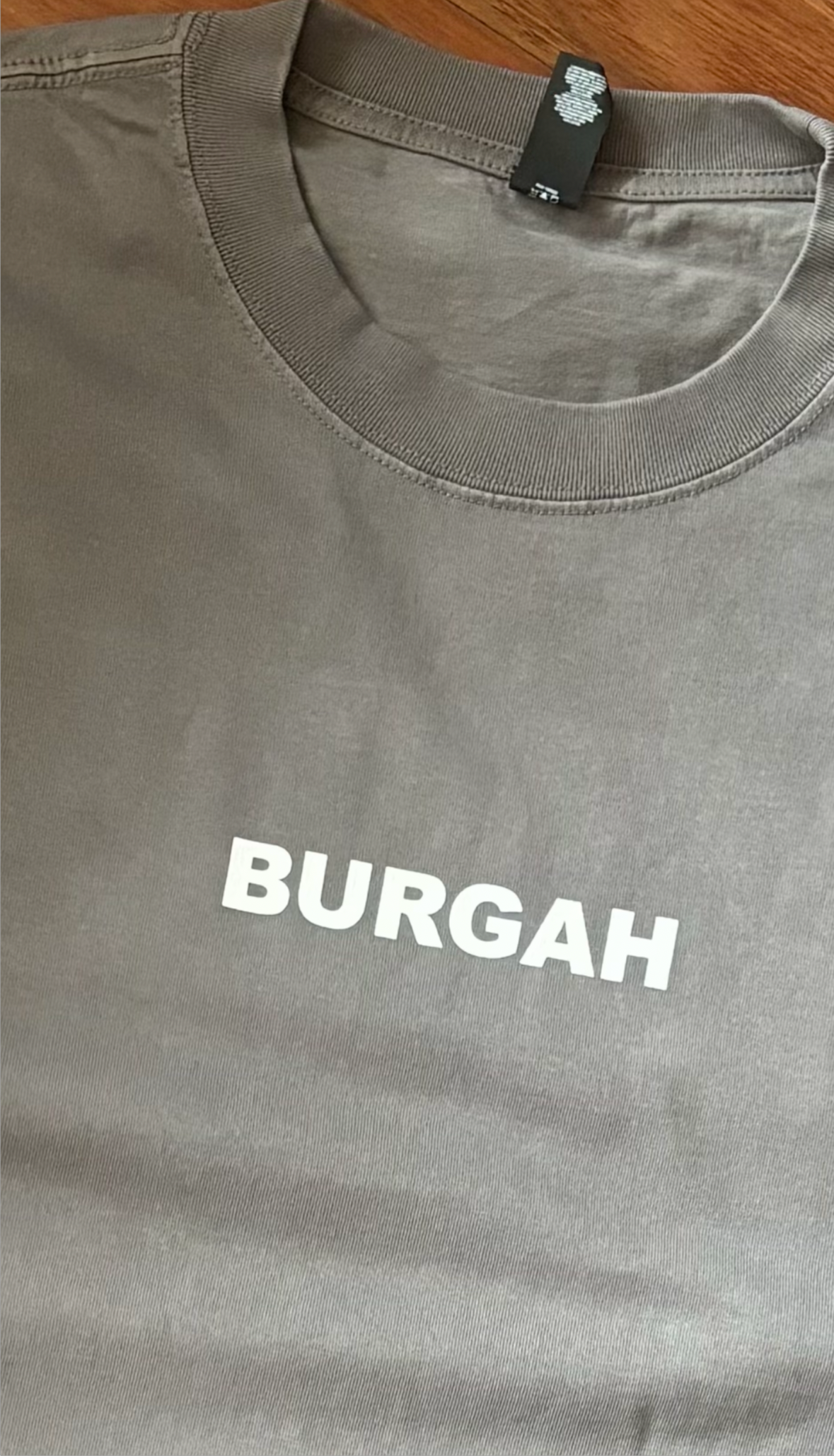 Grey Burgah Tee